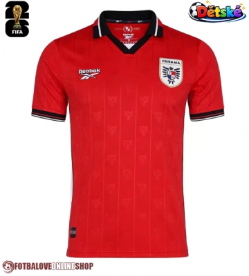 Panama Domácí dres komplet pro Děti MS 2026 Krátkým Rukávem (+ Krátké kalhoty)